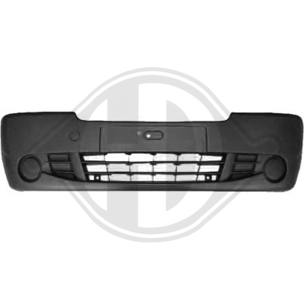 620100101R Stoßstange vorne für RENAULT TRAFIC II Bus (JL) 06-10.14 GRAU 4496050