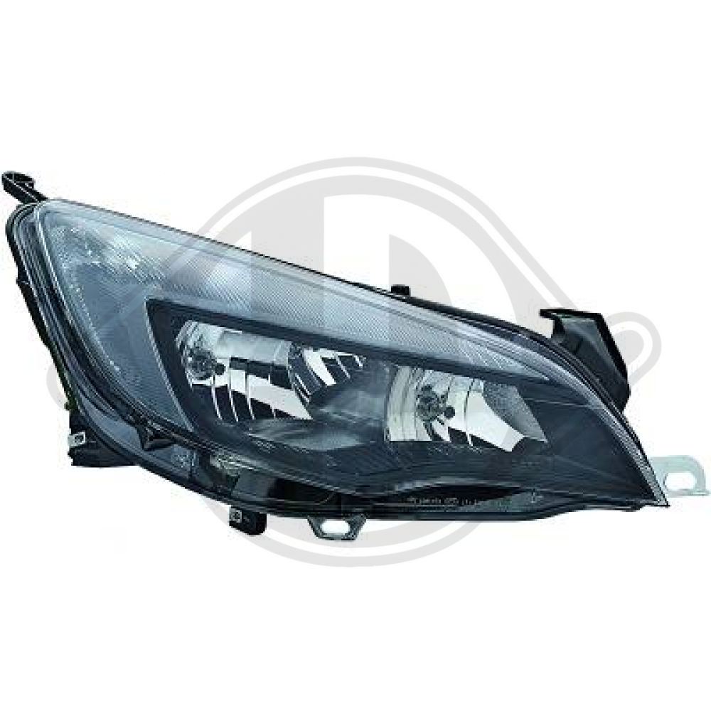 1216692 SCHEINWERFER RE. ASTRA J, 12-15 SCHWARZ;+ST.MOTOR; 1807184