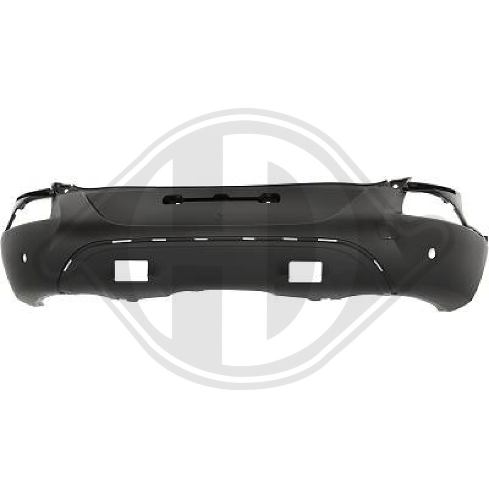 850B23990R Stoßstange hinten für RENAULT KADJAR (HA_, HL_) 15-01.19 FÜR PDC; 4446057