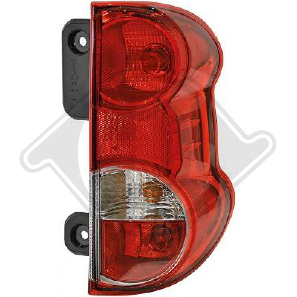26555BJ00A RÜCKLEUCHTE LI. NV200, 10->> OHNE LAMPENTRÄGER, 6060091