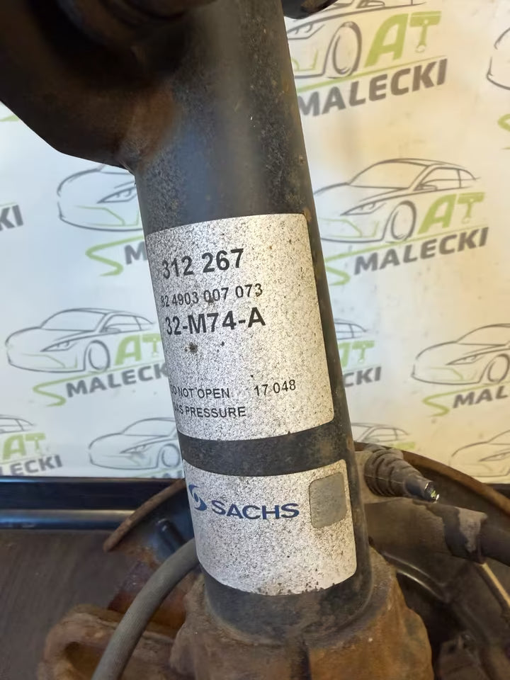 Achsschenkel Radnabe Federbein Rechts Vw Golf VI 6 5K 1,6 Tdi CAY
