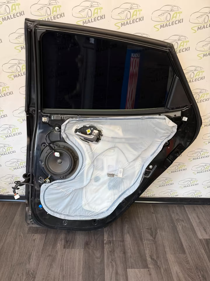 Türe Tür Hinten rechts Hyundai ix35 Modell 10-15Bj. Black Pearl1K