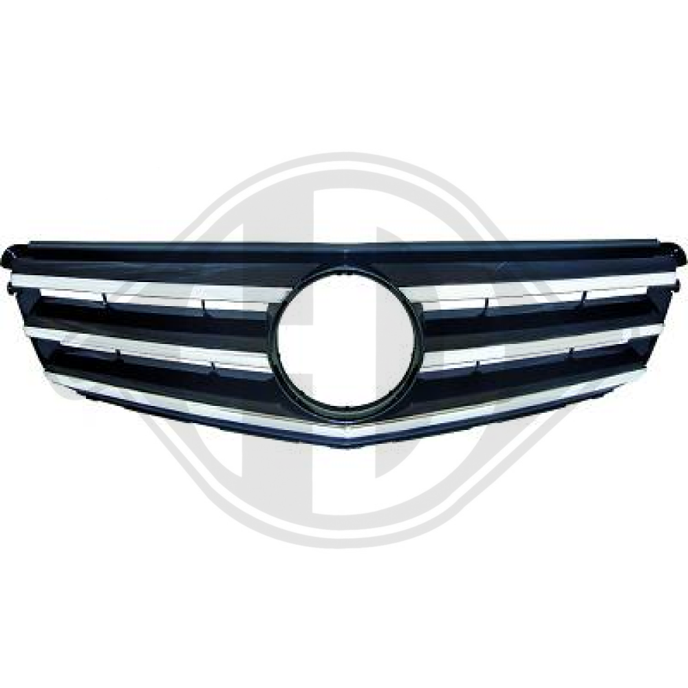 A2048800023 KÜHLERGRILL MB W204, 07-11 OHNE EMBLEM; 1672043