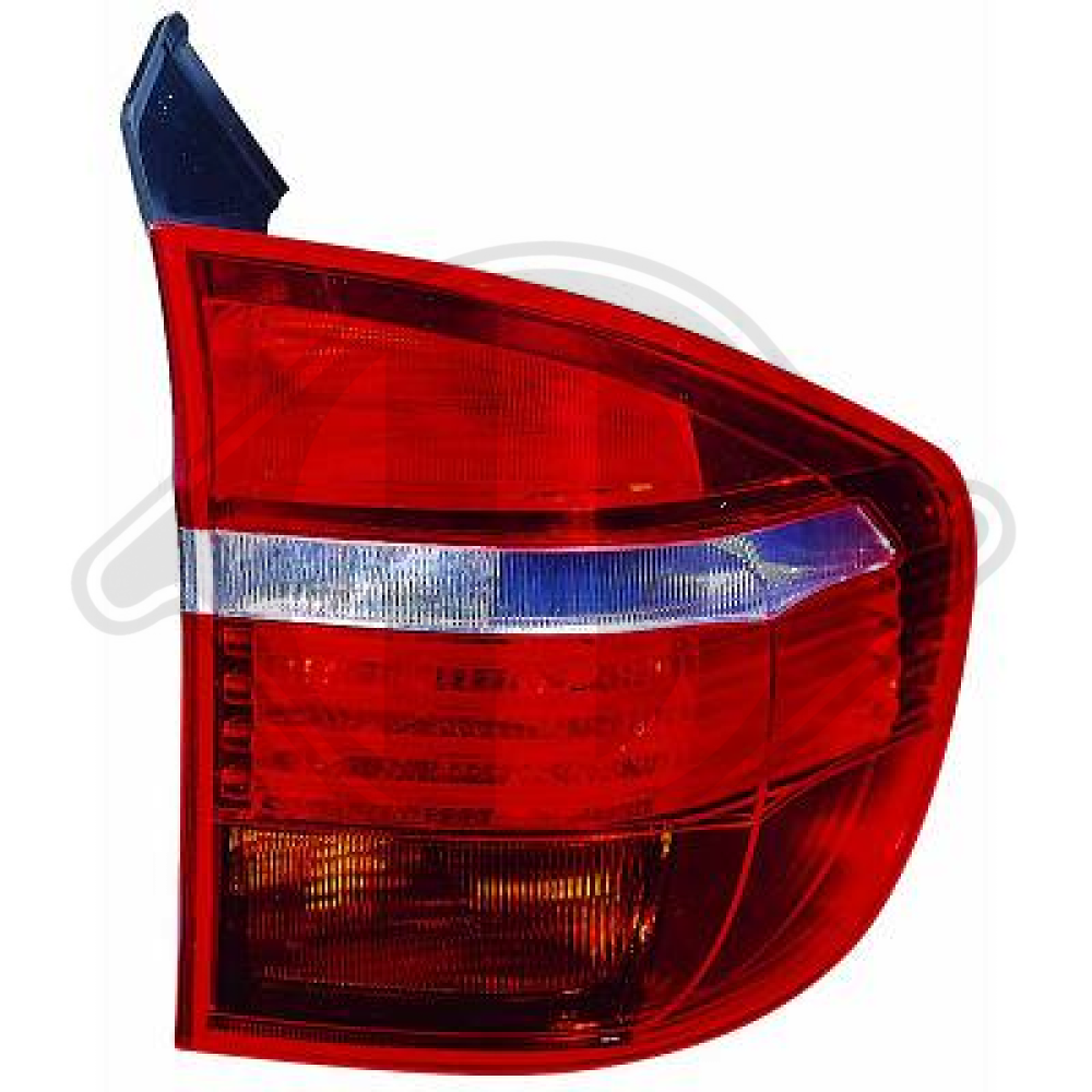 63 21 7 158 939 RÜCKLEUCHTE LI. BMW X5, 07-10 LED, 1291091