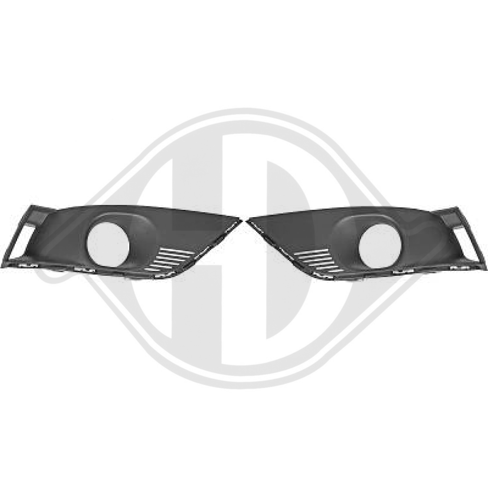 261522924R STOßST.GITTER. SET MEGANE, 16-06.20 +NEBEL.LÖCHER 4467046