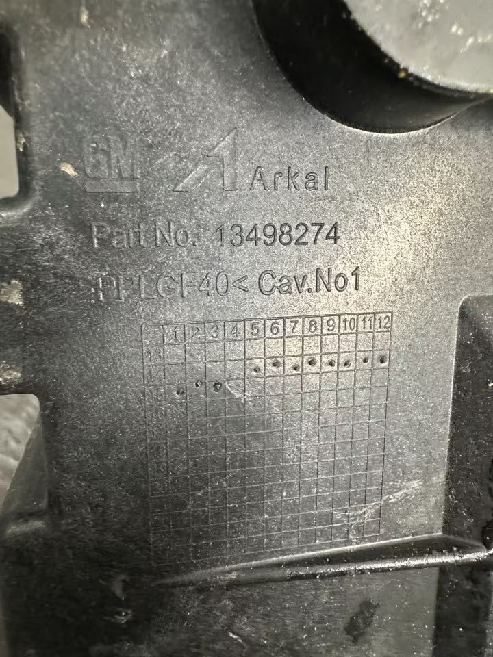 13498274 Batteriehalter Opel Corsa E Modell