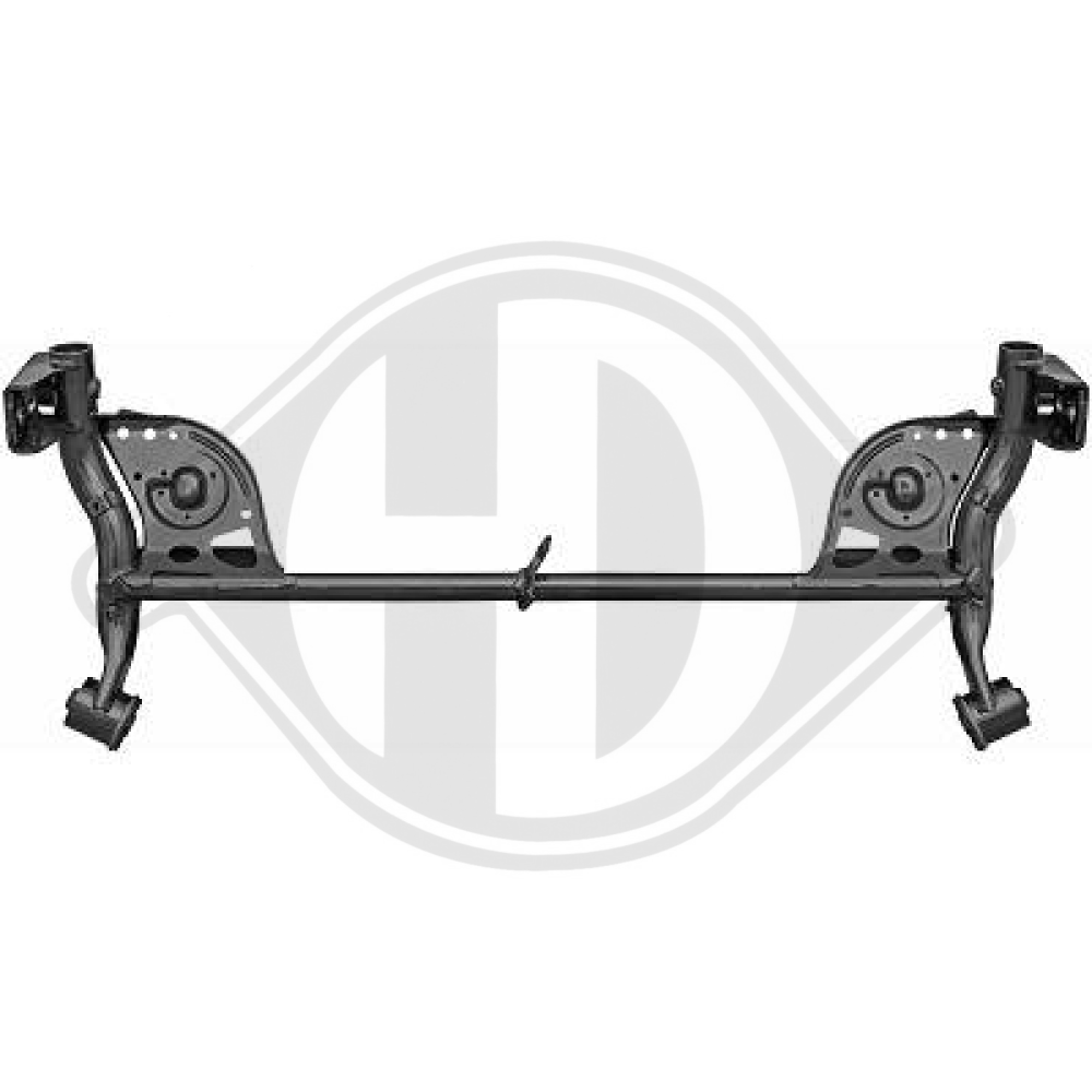 55501-AX620 HINTERACHSE NISSAN MICRA, 02-10 +NISSAN NOTE 05-13; 6024419