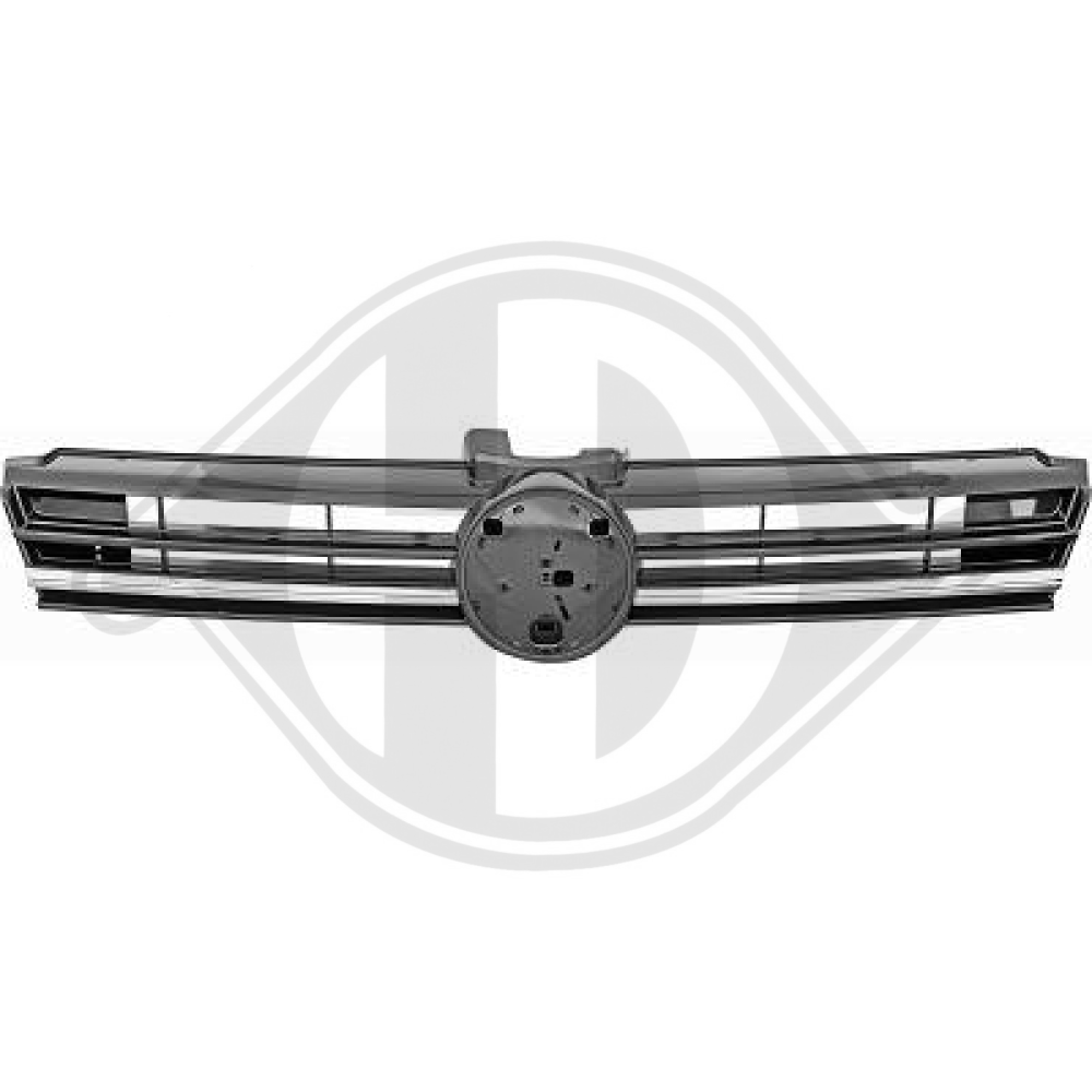 5G0853651CC KÜHLERGRILL GOLF VII, für 17-20 CHROM/SCHWARZ, 2217040