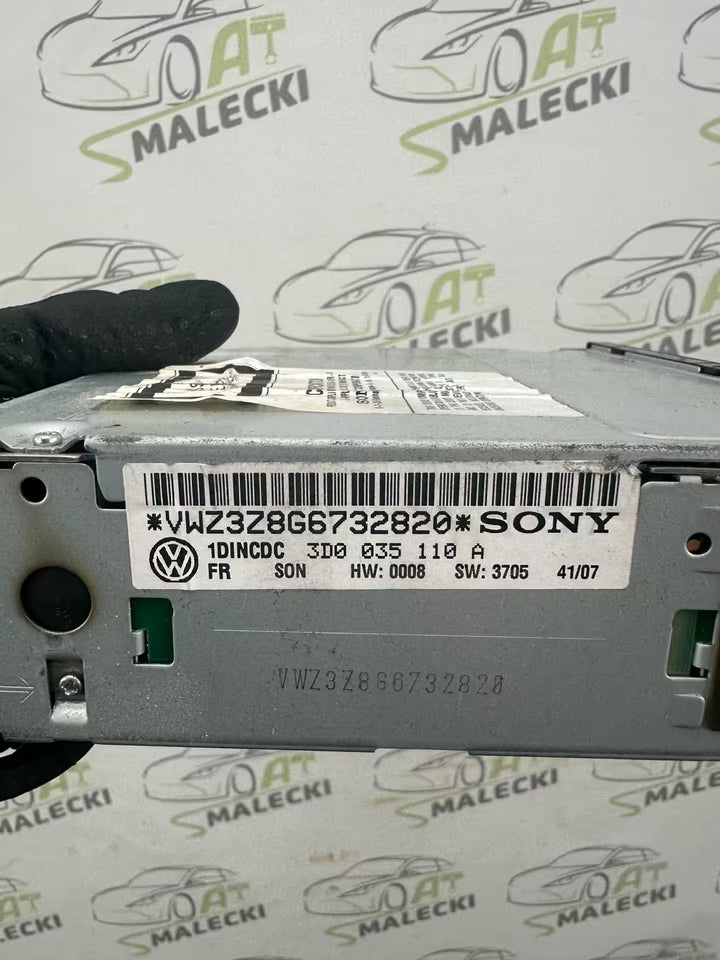 3D0035110A Cd Wechsler Cd Changer VW Phaeton 3D Modell
