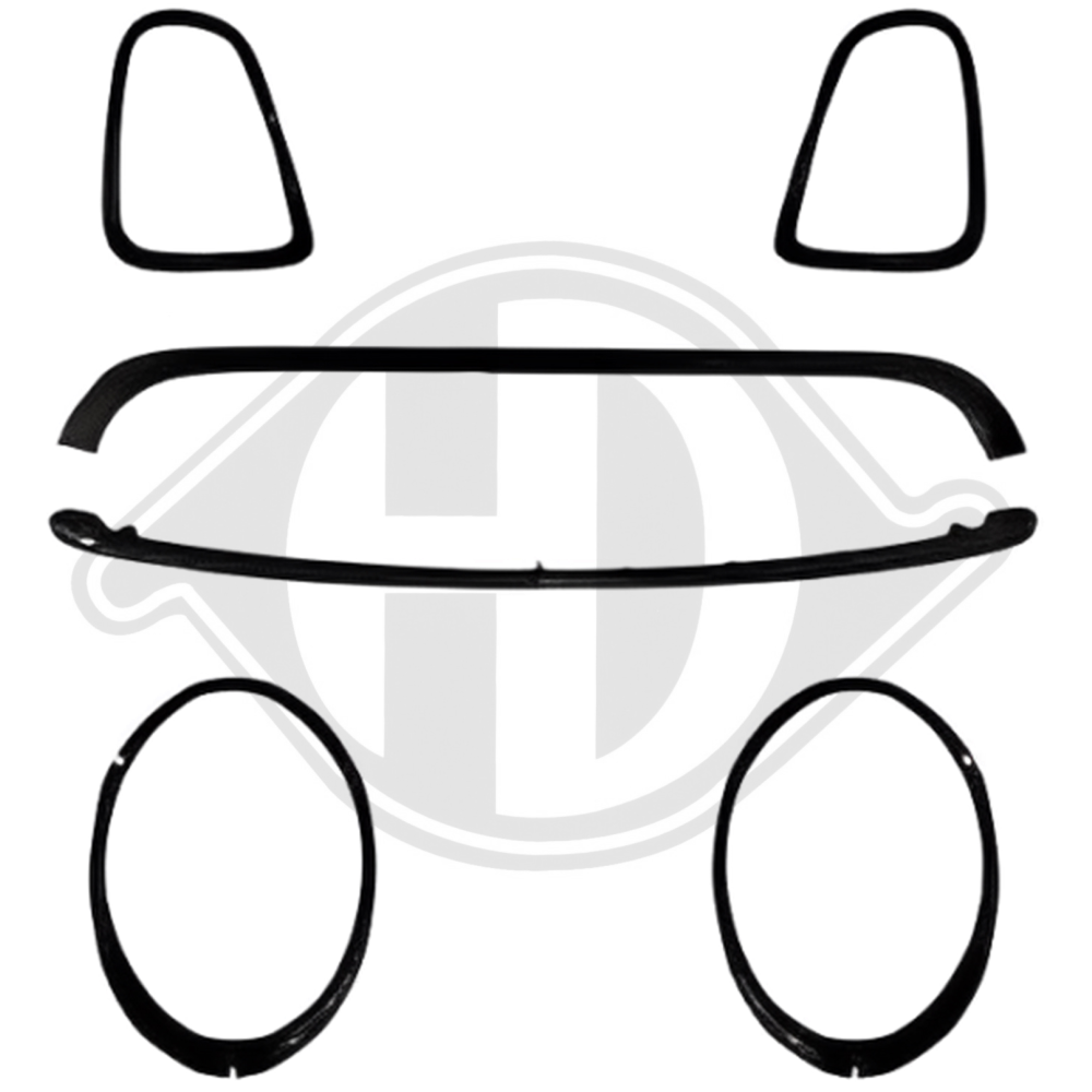 ZIERLEISTEN SATZ R56, 06-16 JCW-OPTIK, 1206144