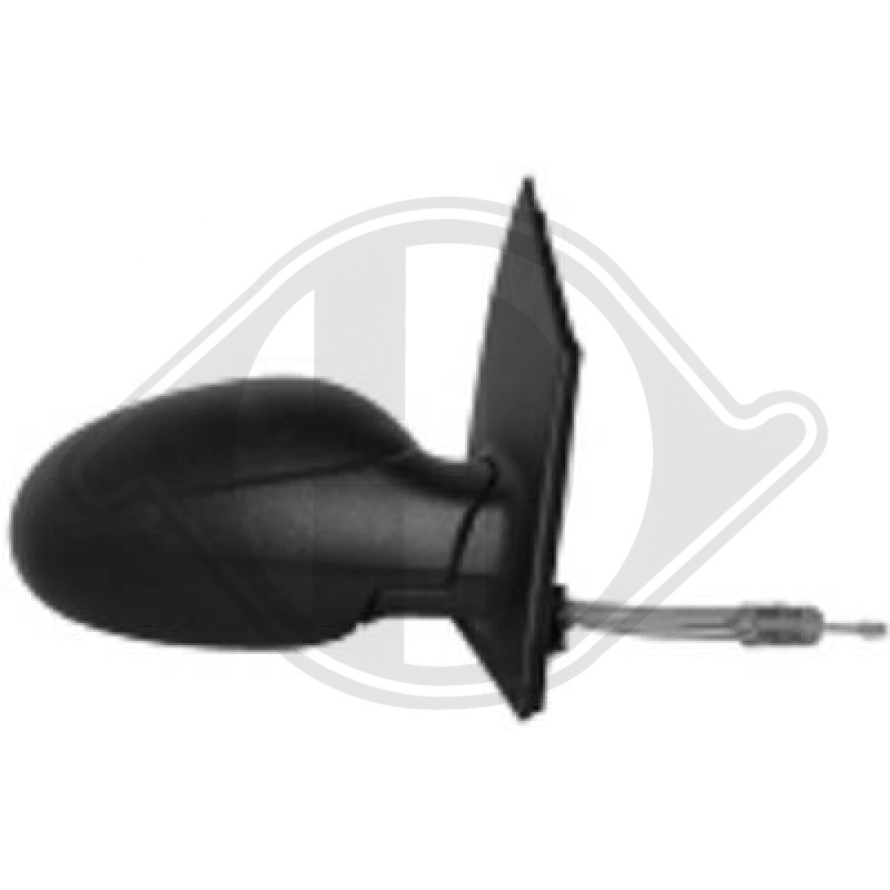 Q0000512V007C22A00 SPIEGEL RECHTS SMART, 98-06 1605024