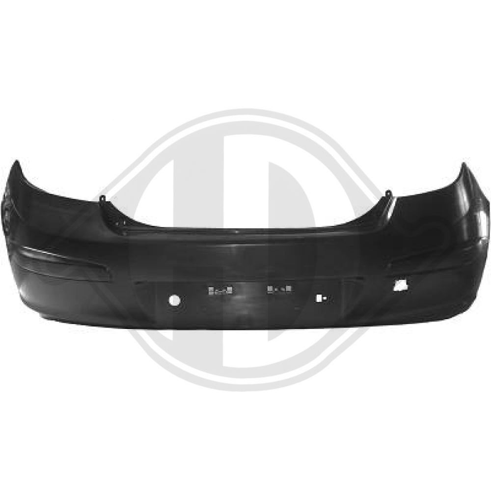 866112L020 STOßSTANGE hinten für HYUNDAI i30 (FD) 07-10 NICHT FÜR PDC 6835055