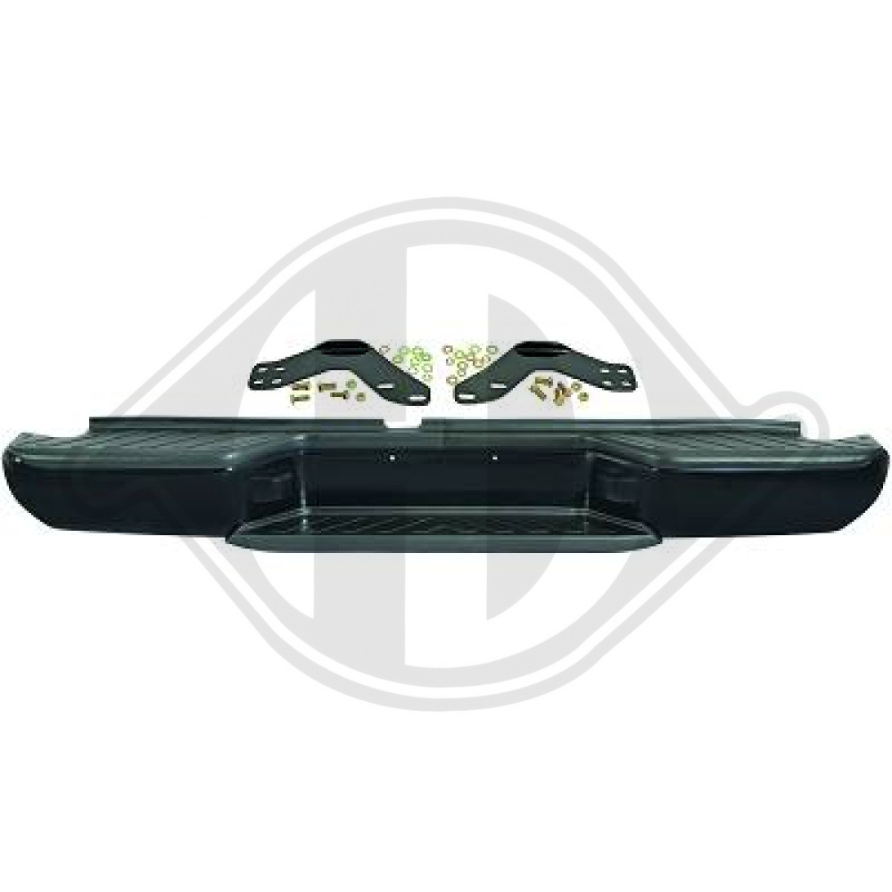 85022-ZP60A Stoßstange hinten für NISSAN NP300 NAVARA (D40) 05-11 SCHWARZ, 6084256