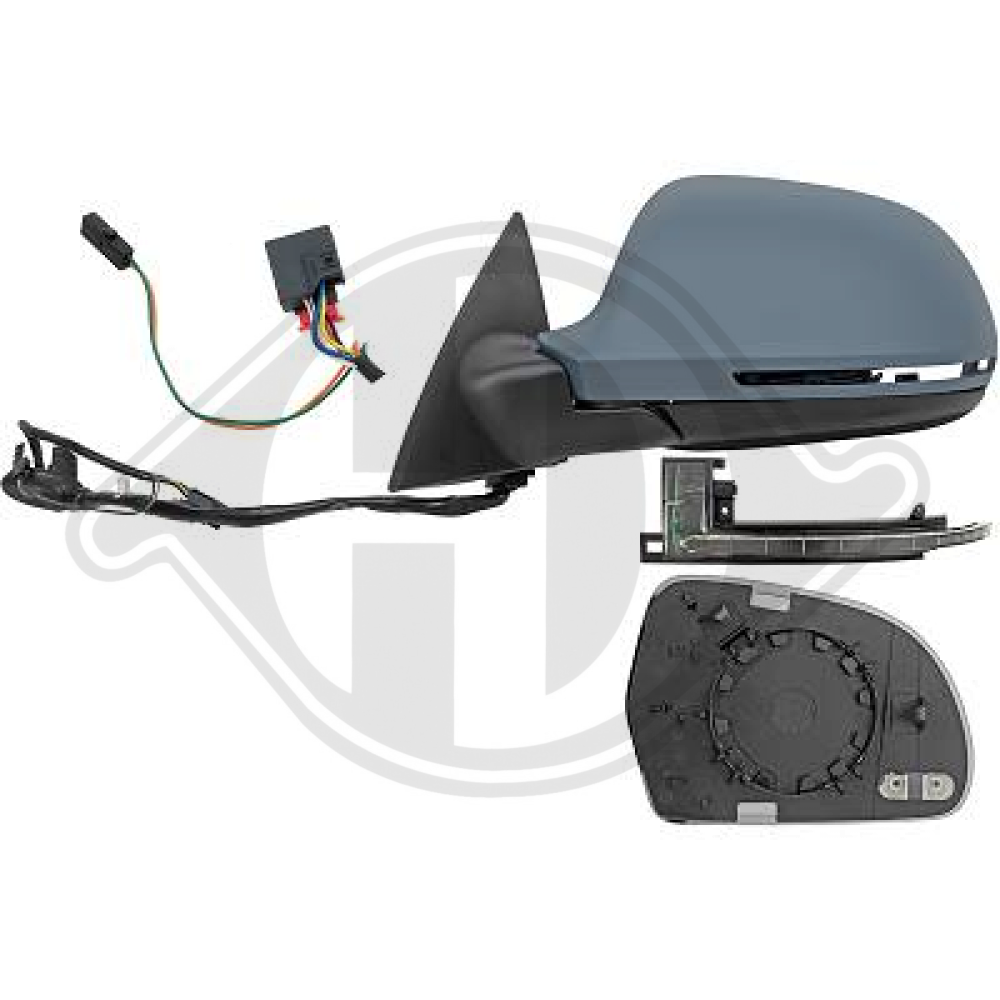 4F1 857 409AG 01C SPIEGEL KOMPL.LI. AUDI A6, 08-11 GRUND; 8-PIN 1027247