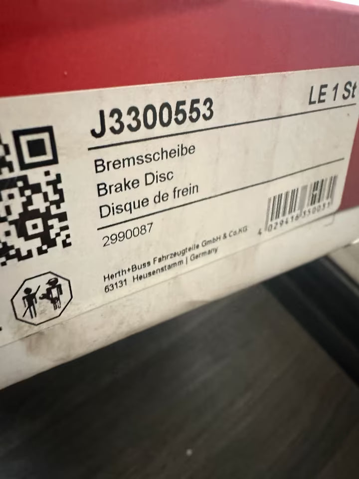 2 Stück Neue Bremsscheiben Vorne für Hyundai Kia Modelle