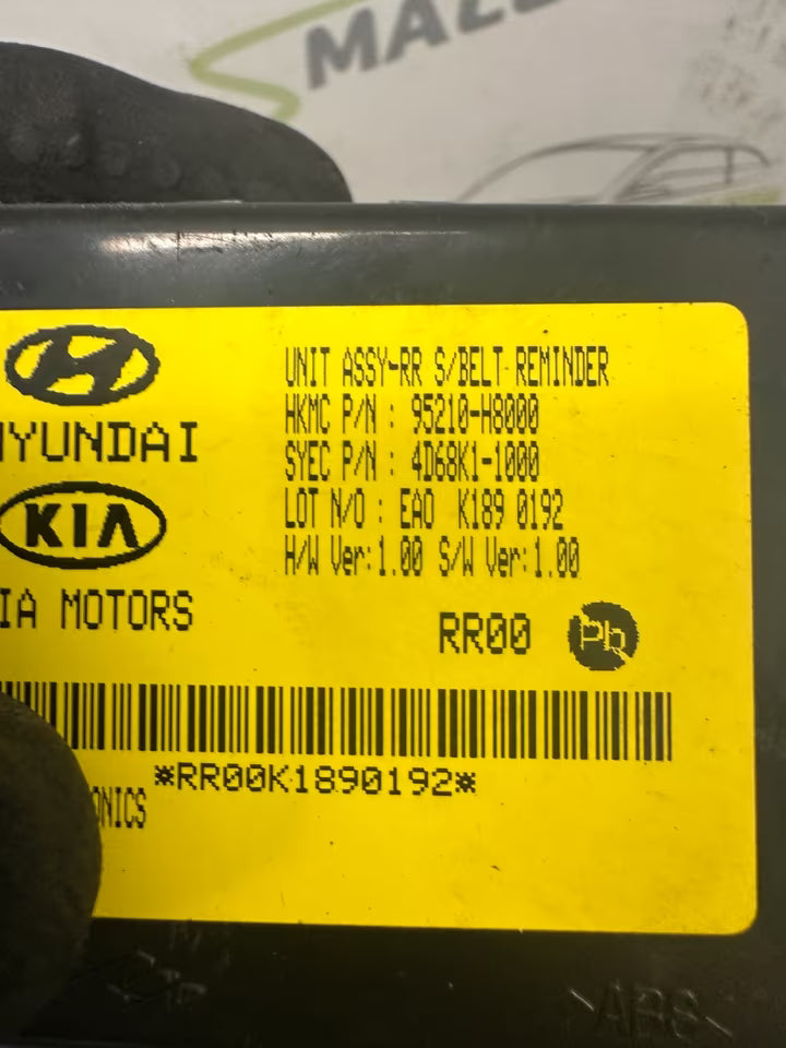 95210-H8000 Steuergerät für Kia Rio IV 4 Model