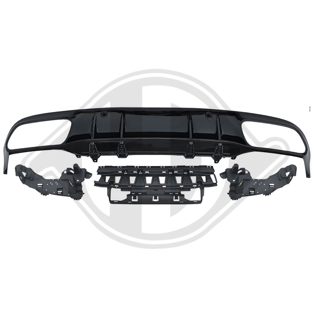 DIFFUSOR HINTEN. W205/C205 15->> SPORT C63 OPTIK 1673366