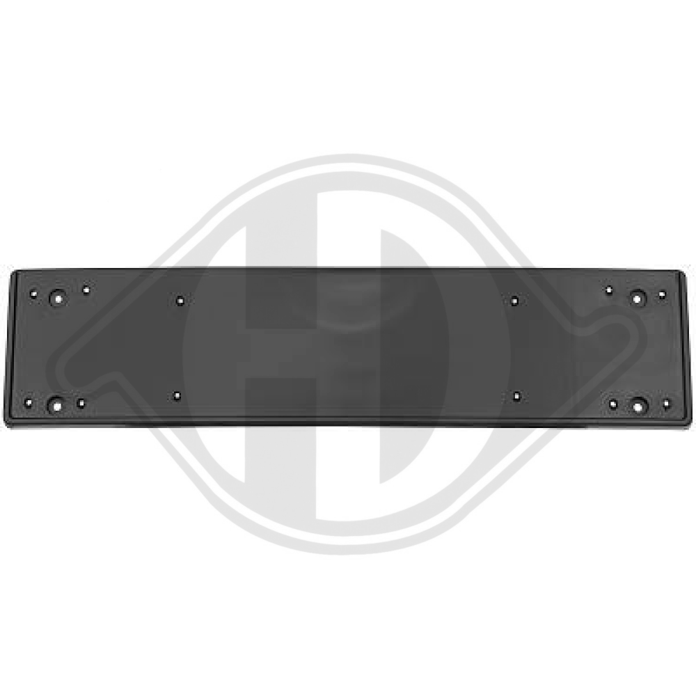 51118044659 KENNZEICHENHALTER VO E92; 06-10 AUCH E93, ZUB00301