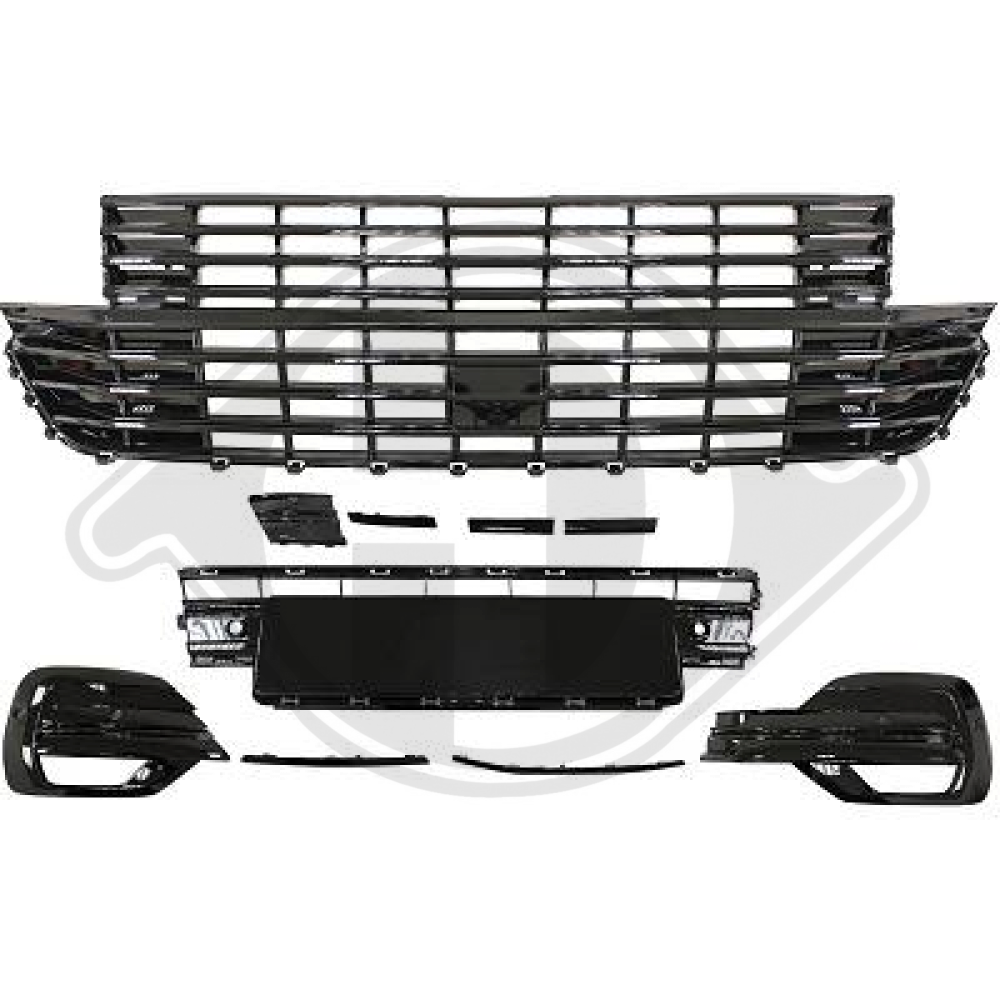 7LA807217B DESIGNGRILL SET VORNE T6.1 19-24 NICHT FÜR EMBLEM, 2274240