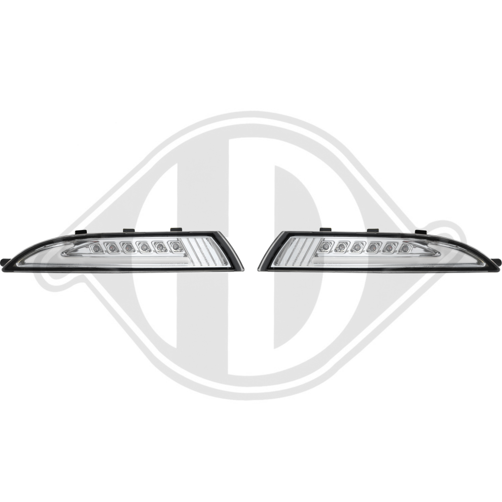 LED BLINKER SET SCIROCCO, 08-14 KLARGLAS/CHROM 2251274