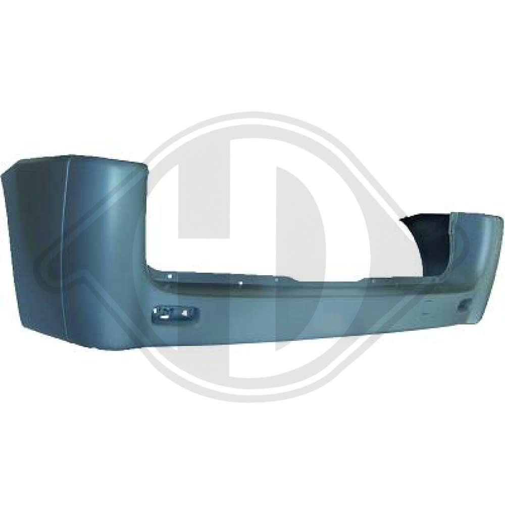 7410AV Stoßstange hinten für FIAT SCUDO Kasten (270_, 272_) 06-16 LACKIERB.+STRUKTUR 3497057