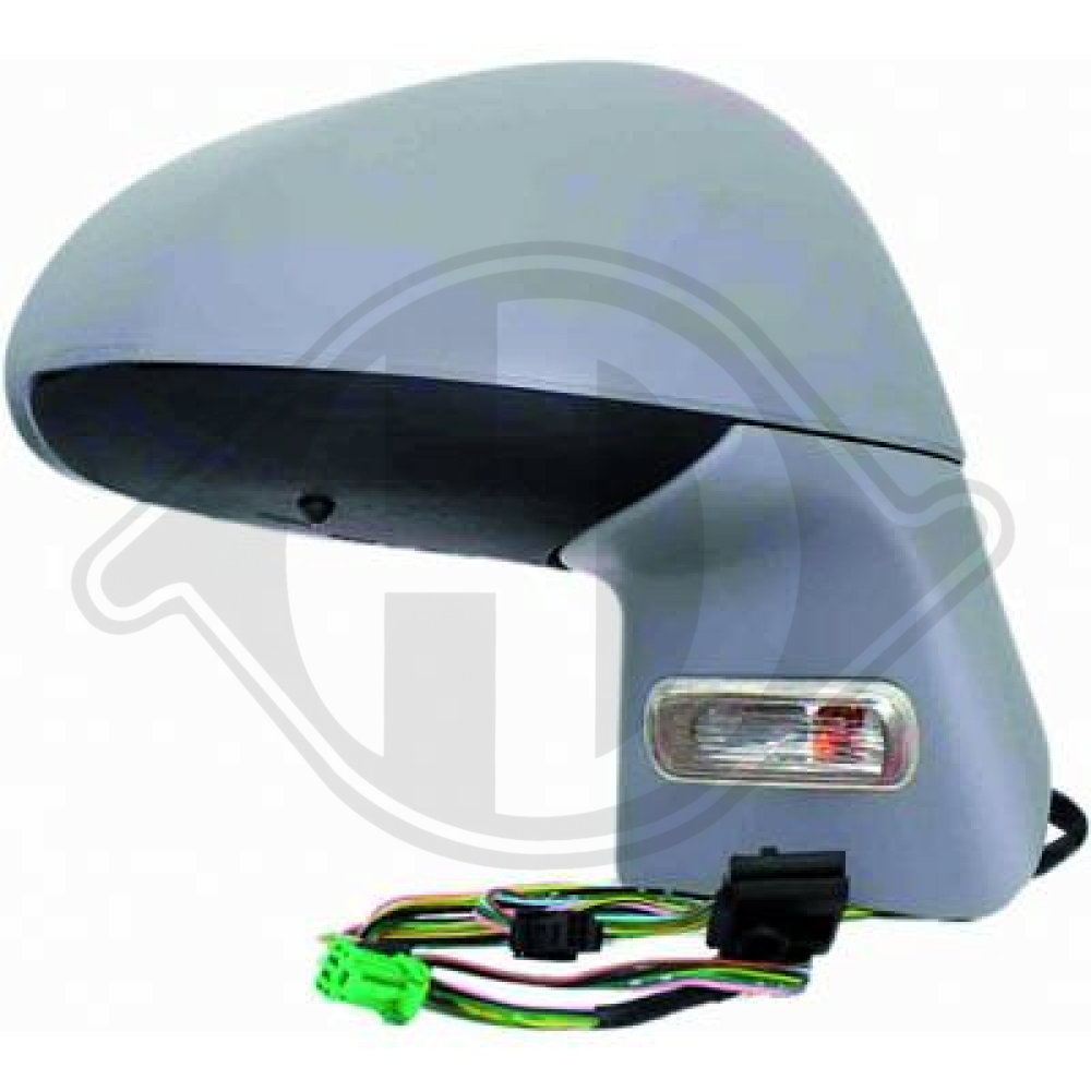 8149YN SPIEGEL RE. CITROEN C 4, 04-10 GRUND; 8-PIN 4072224