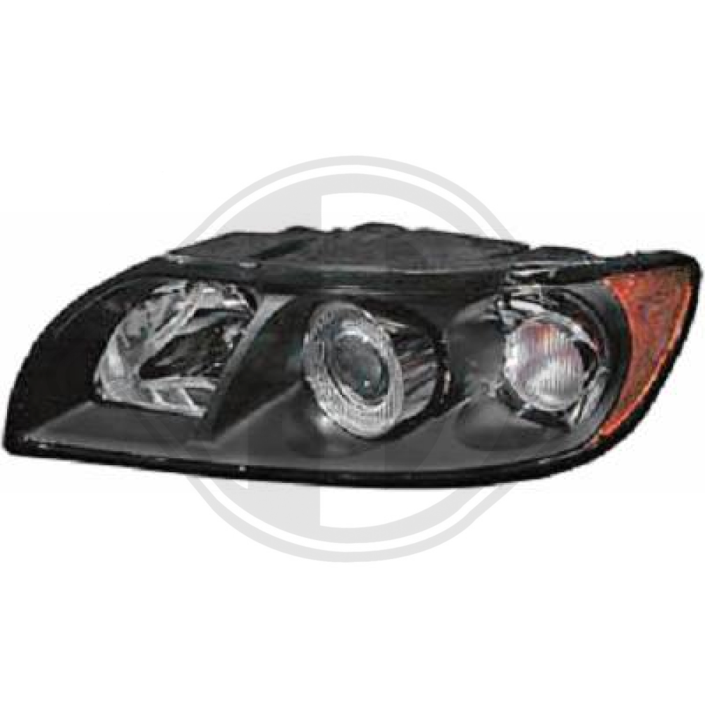 30678306 SCHEINWERFER LI. S40/V50, 04-07 MIT MOTOR FÜR LWR 7614081