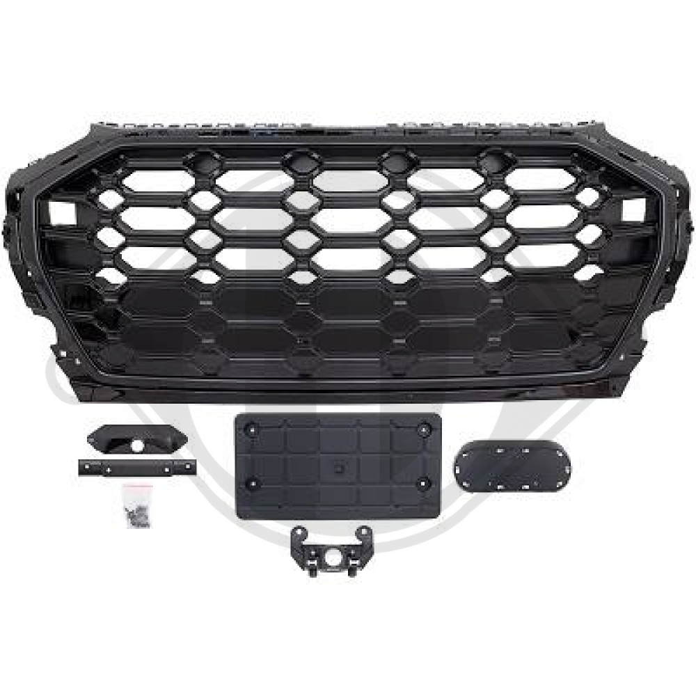 DESIGNGRILL Q5, 20-25 HONEYCOMB-OPTIK, 1076341