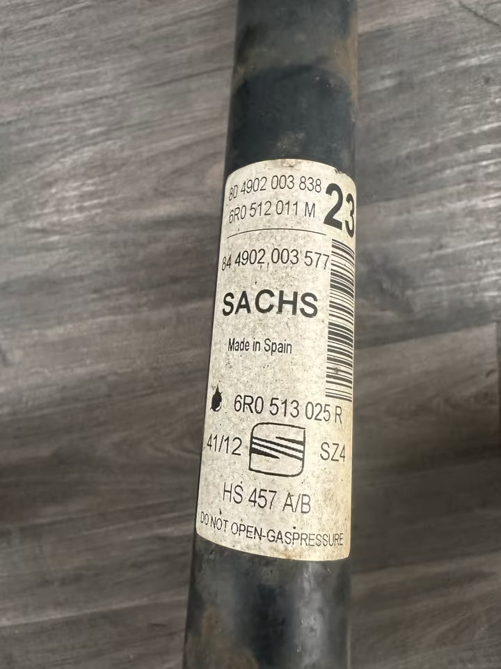 6R0512011M Stoßdämpfersatz Hinterachse für Seat Ibiza 6J