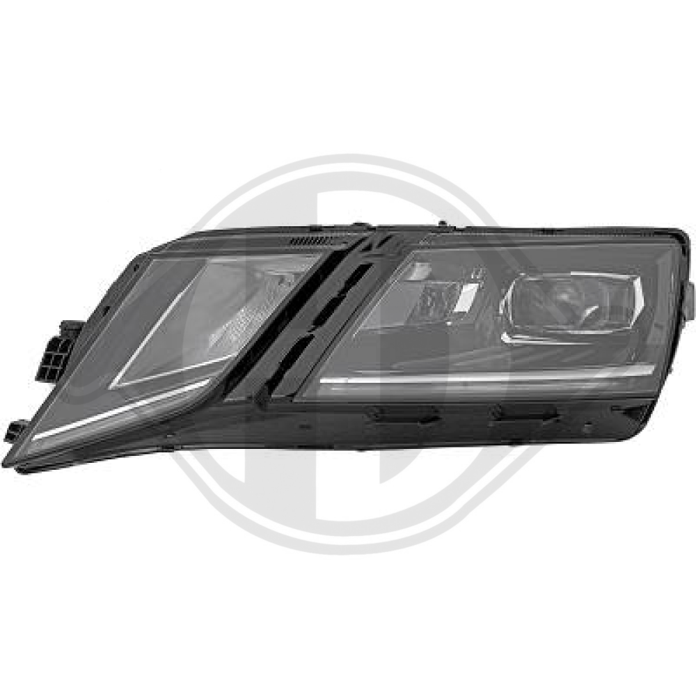5E1941015D SCHEINWERFER LI. OCTAVIA, 17-20 MIT KURVENLICHT, 7832185