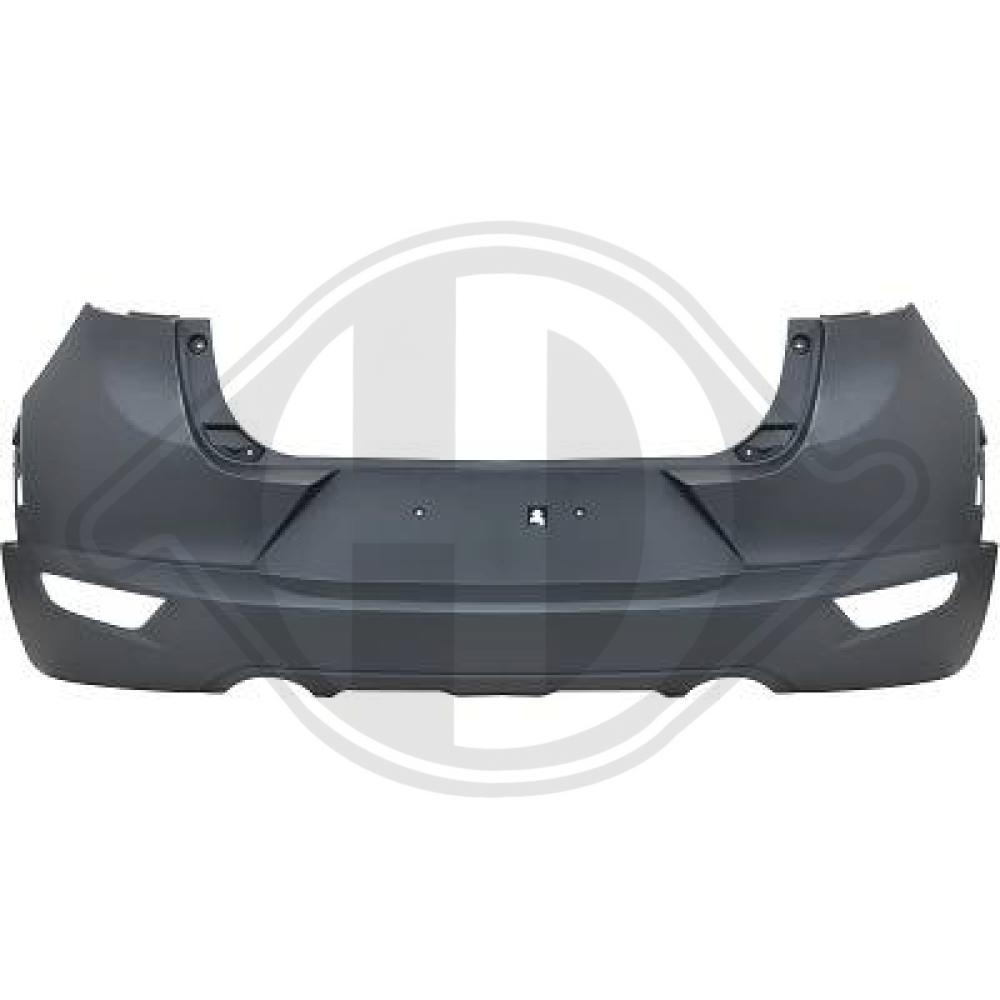 DDYL5022XABB Stoßstange hinten für MAZDA CX-3 (DK) 15->> KEIN PDC 5645055