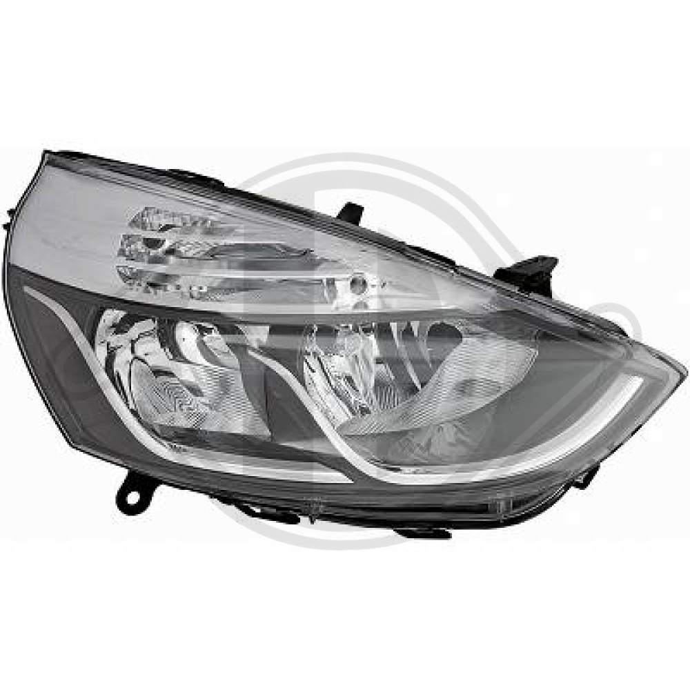 260106624R SCHEINWERFER RECHTS CLIO, 13-10.16 CHROME, 4416086