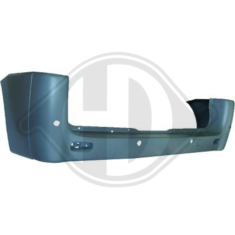 7410CT Stoßstange hinten für FIAT SCUDO Kasten (270_, 272_) 06-16 +PDC;KOMP.GRUND. 3497157
