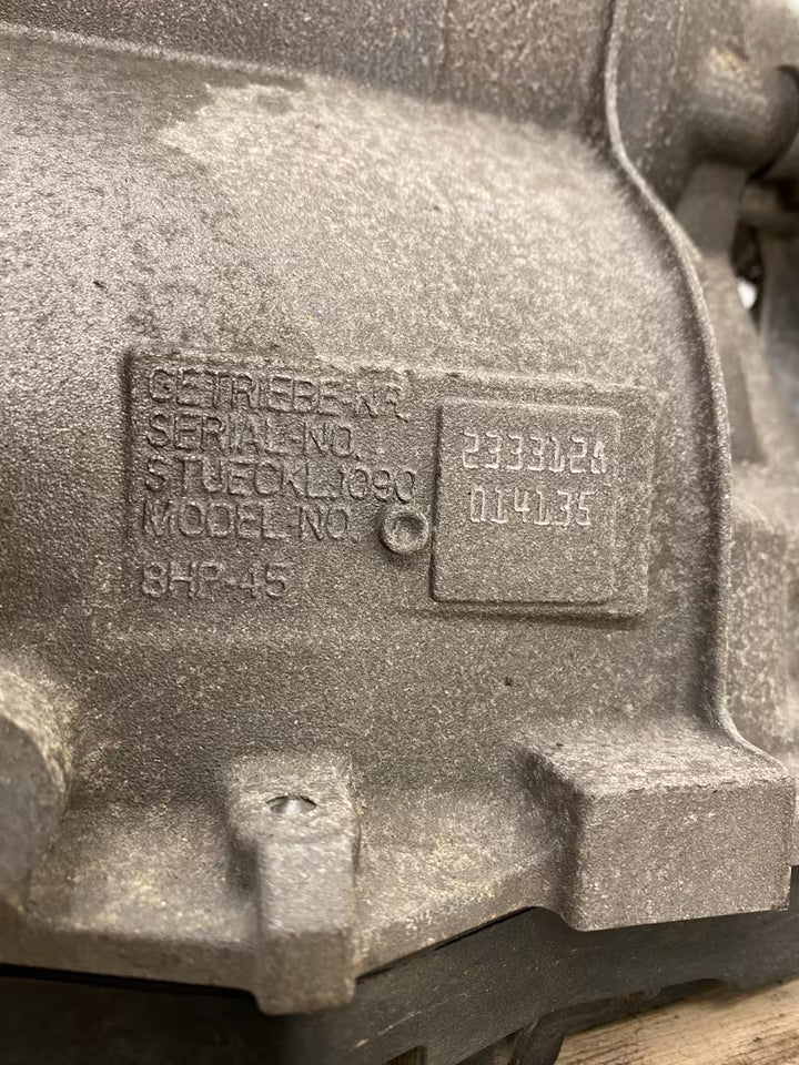 GA 8HP-45 (ZBX) Getriebe Automatikgetriebe Bmw 4er F36 Modell