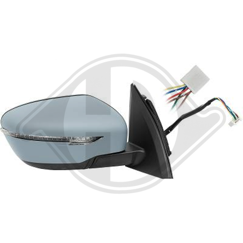 96301-4EH1A SPIEGEL RECHTS QASHQAI, 14-20 GRUNDIERT 6046824