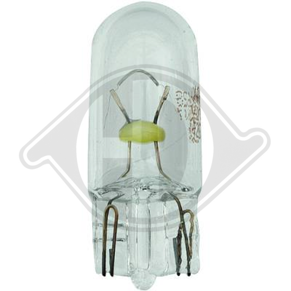 J7AZZZ90021 W5W (T10) 12V 5W W2,1x9,5d W5W (T10) Glassockellampe LID10133