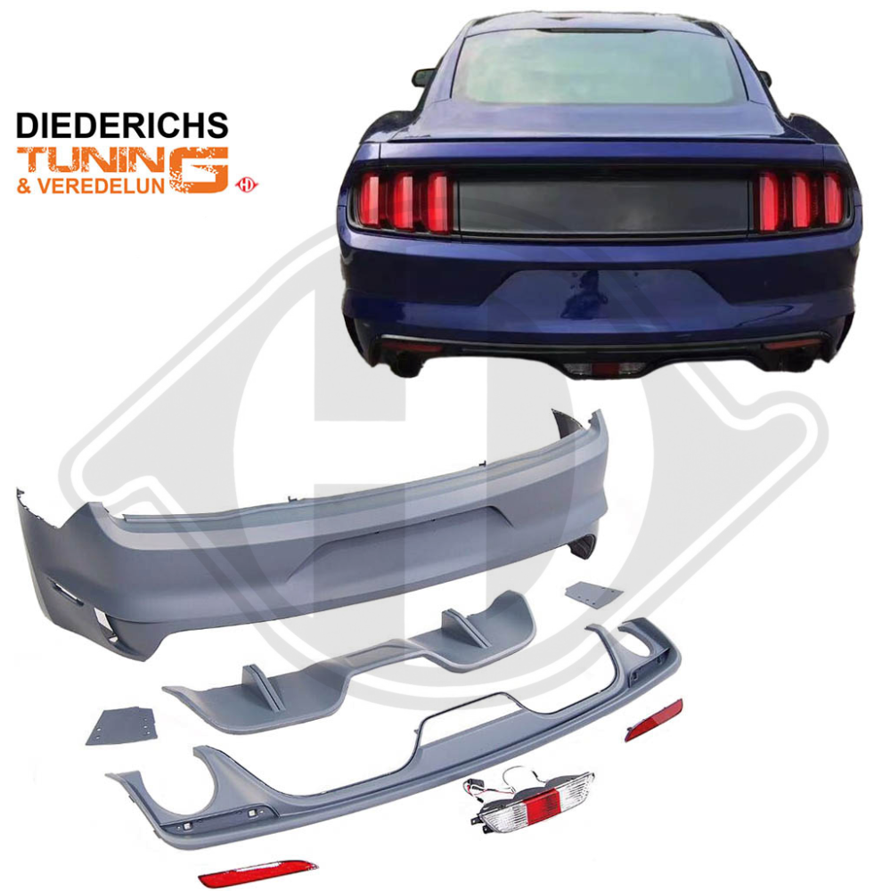 STOßSTANGE HINTEN MUSTANG 14-17 LACKIERFÄHIG 1435355