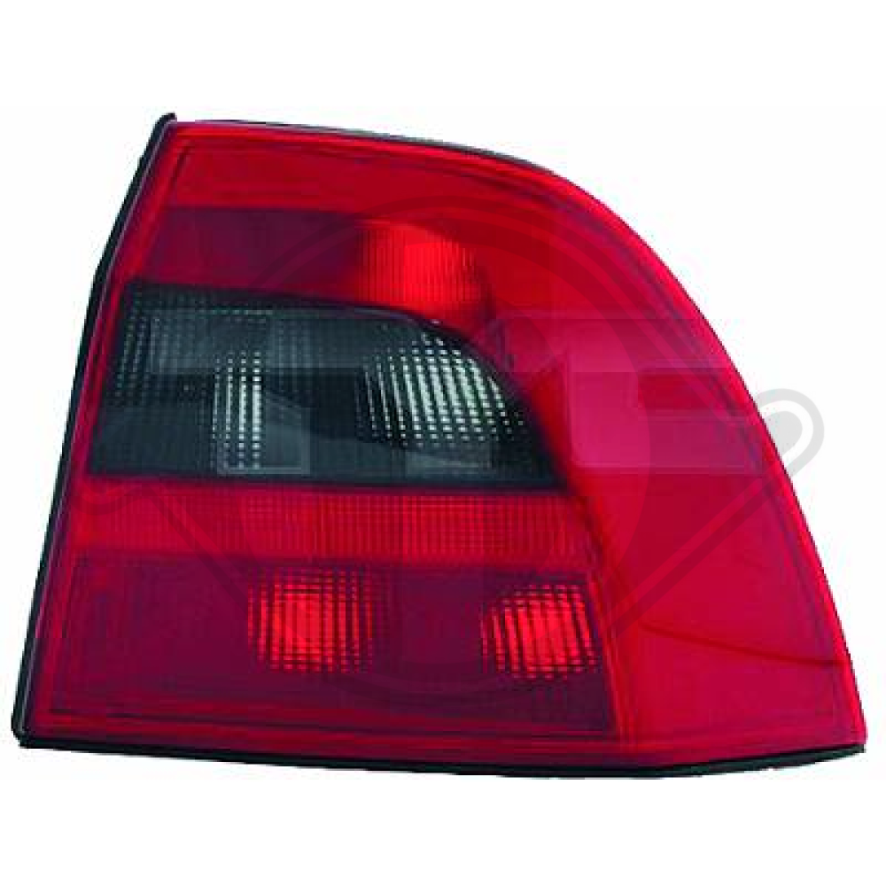 9119527 RÜCKLEUCHTE LI. VECTRA B, 99-02 ROT-SCHWARZ 1824293