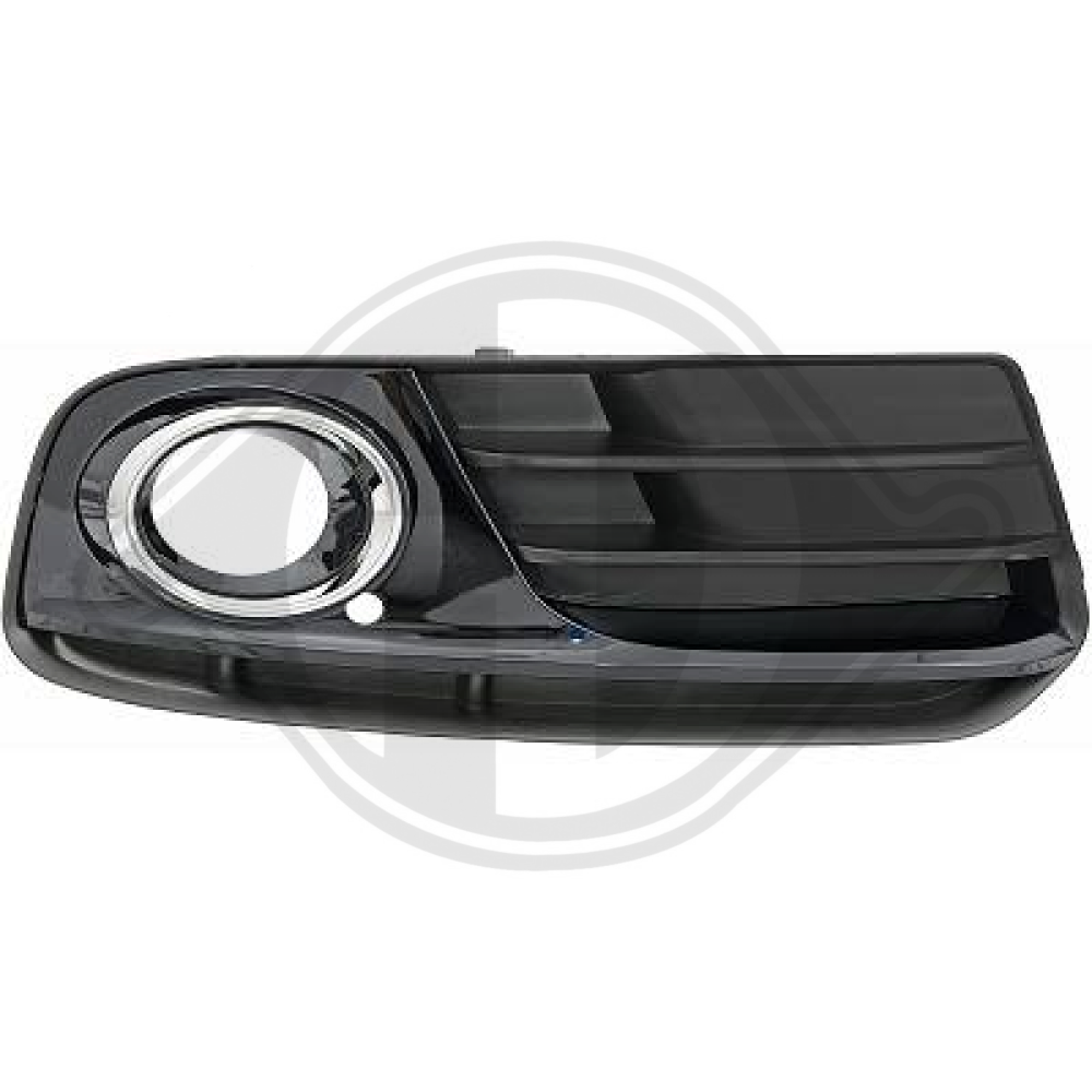 8R0807682J STOßST.GRILL RE. AUDI Q5, 12-16 SCHWARZ/CHROM, 1075446
