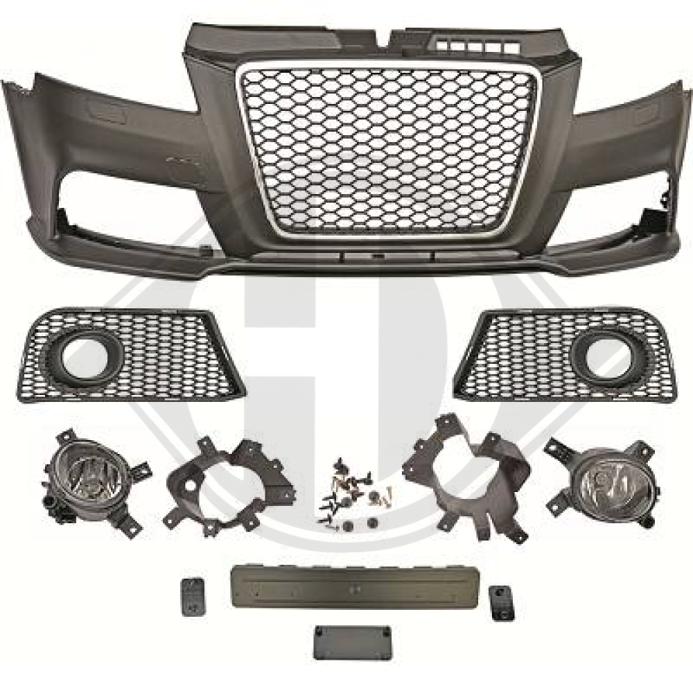 SPORTSTOßSTANGE VO. A3, 08-12 RENNSPORT-OPTIK, 1032652