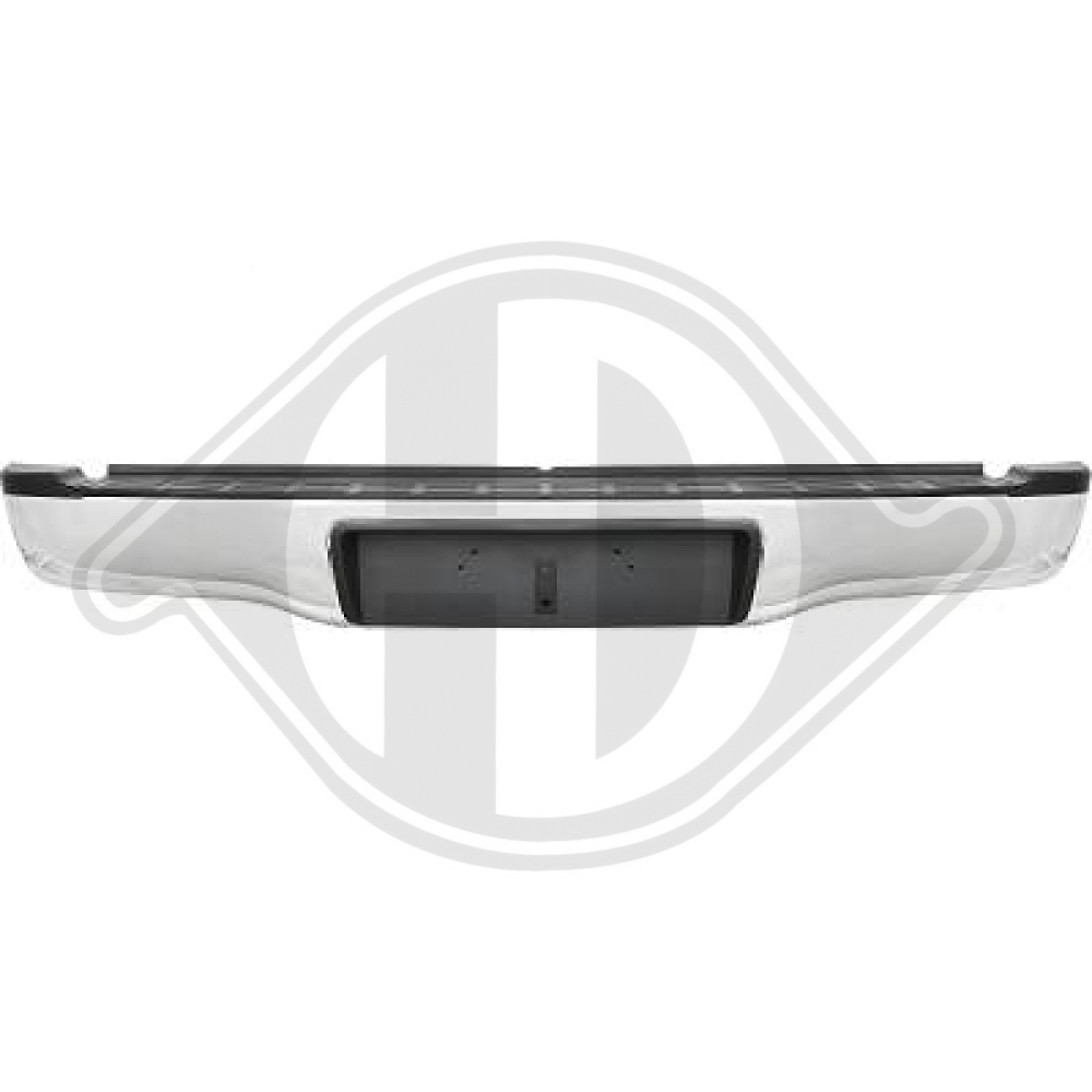 521050K020 Stoßstange hinten für TOYOTA HILUX VII Pick-up (_N1_, _N2_, _N3_) 05-15 +2 KENNZ.LEUCHTEN; 6684857
