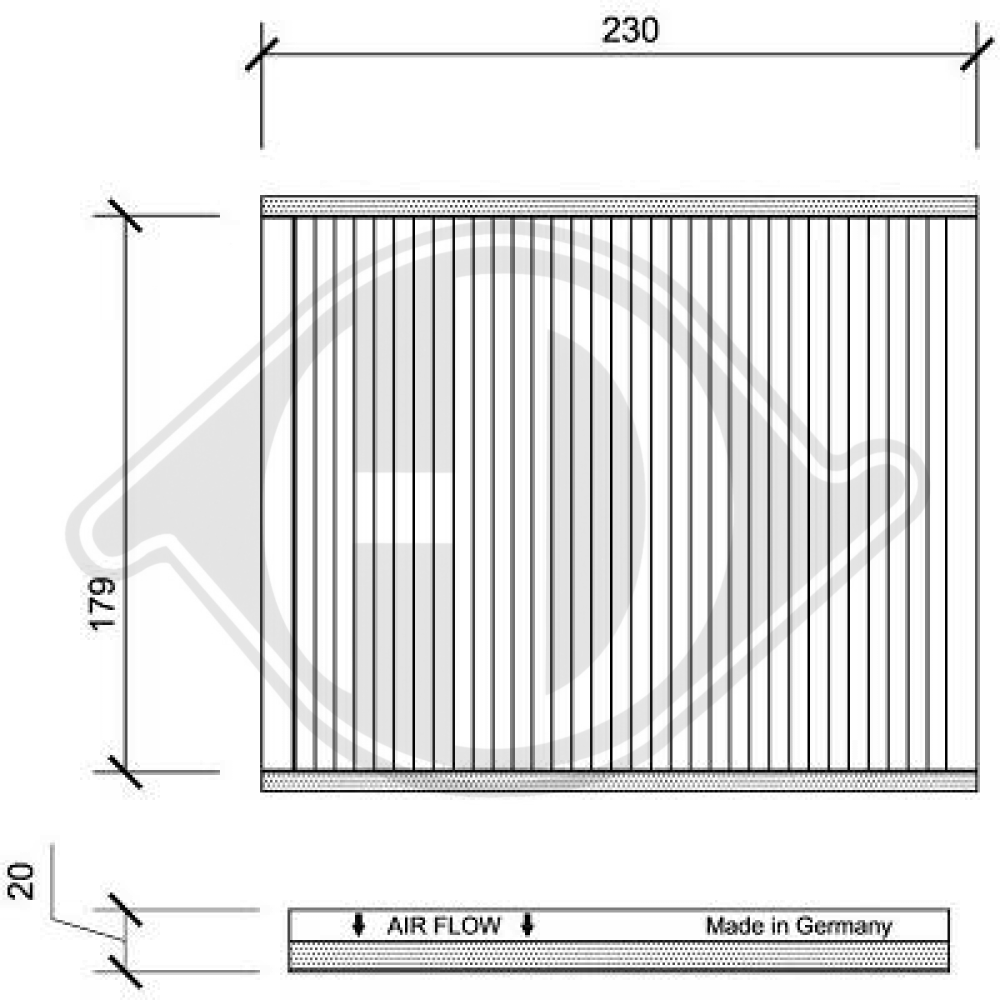 46723435 INNENRAUMFILTER FIAT Bravo/Stilo DCI1090