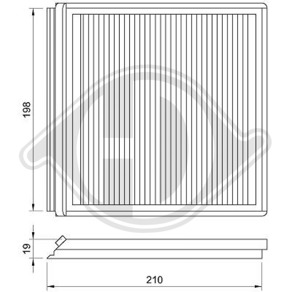 6441.EG INNENRAUMFILTER CITROEN Berlingo/Jumpy/Xantia DCI0018