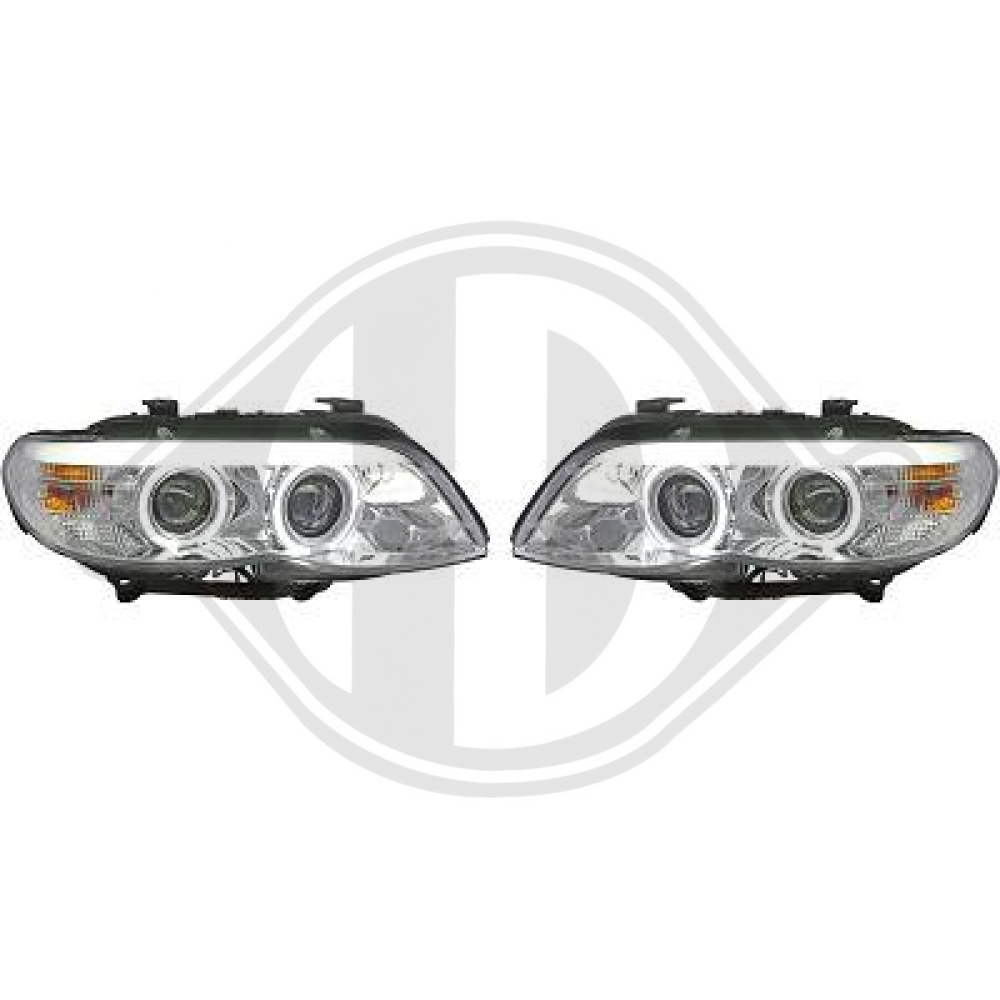 DESIGNSCHEINWERFER SET X5, 03-07 E53, 1290786
