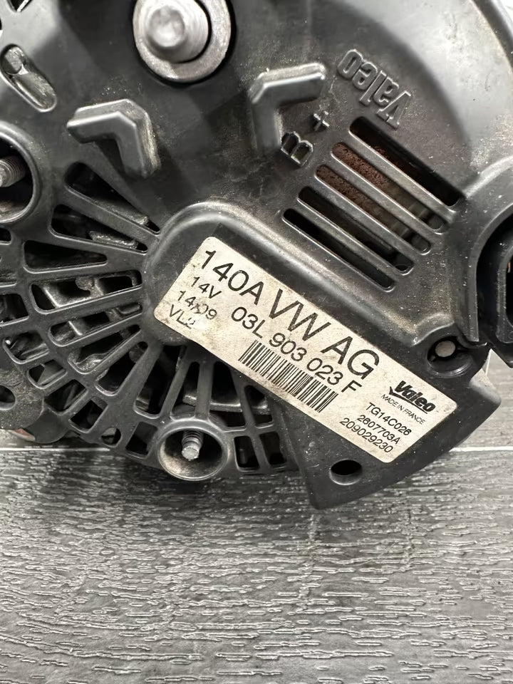 03L903023F Lichtmaschine Generator 1,6 BSE Benzin Vw Audi Seat