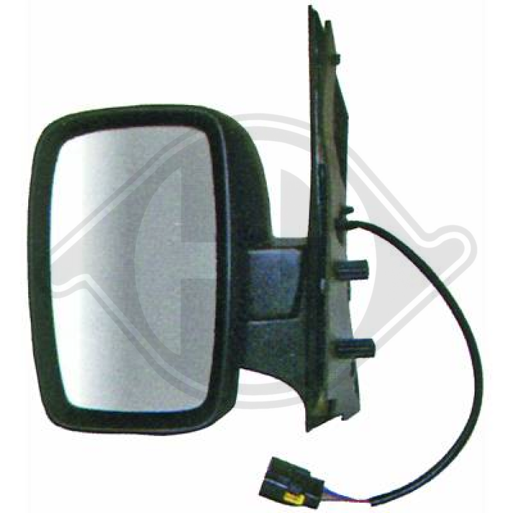 8153L7 SPIEGEL LI. JUMPY; SCUDO, 07-16 SCHWARZ; 5-PIN 3497125