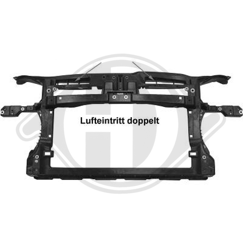 1K0805588D FRONTMASKE VW GOLF 5, BJ. 03-08 NICHT 77+103KW 2214002