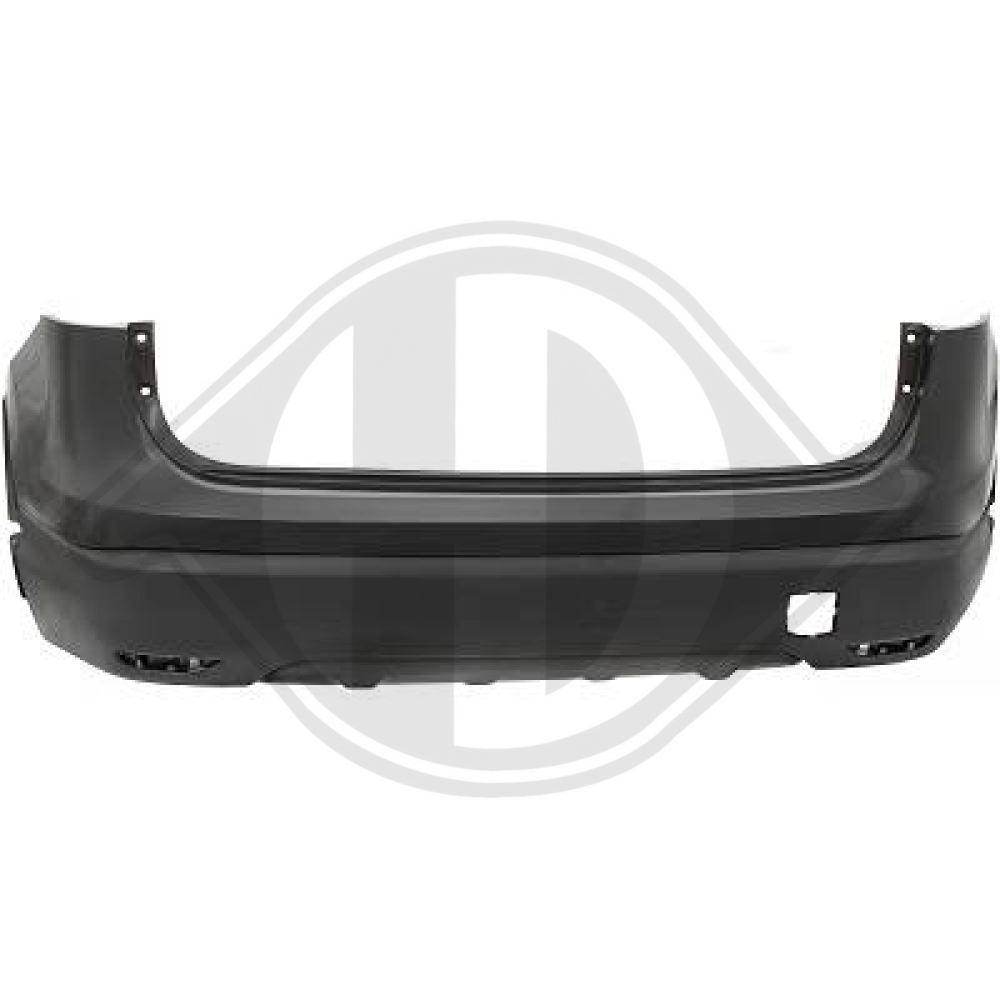 H50224EAMH STOßFÄNGER HI. QASHQAI, 14-17 LACKIERFÄHIG; 6046855