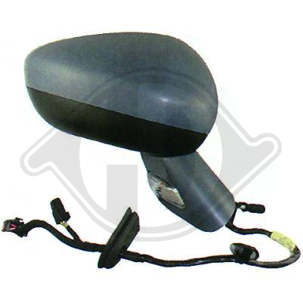 8154CV SPIEGEL RE. CITROEN C5, 08->> GRUND; 8-PIN 4062124