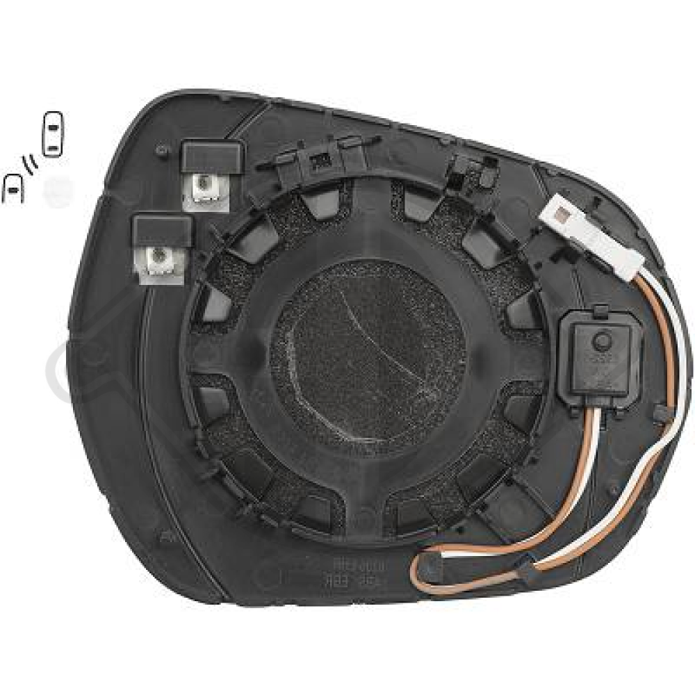 H1BB-17K741-EA SPIEGELGLAS Li. FiESTA, 17->> +PUMA 19->>, 1407227